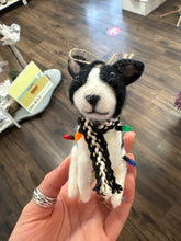 Load image into Gallery viewer, Wool Felted Dog Ornament Assorted