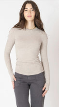 Load image into Gallery viewer, Brushed Crewneck Tee - Light Heather Taupe