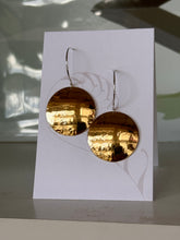 Load image into Gallery viewer, Brass Circle Earrings - Assorted  - Elements Gallery