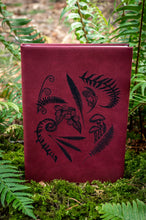 Load image into Gallery viewer, Engraved Forest Walk Burgandy Journal