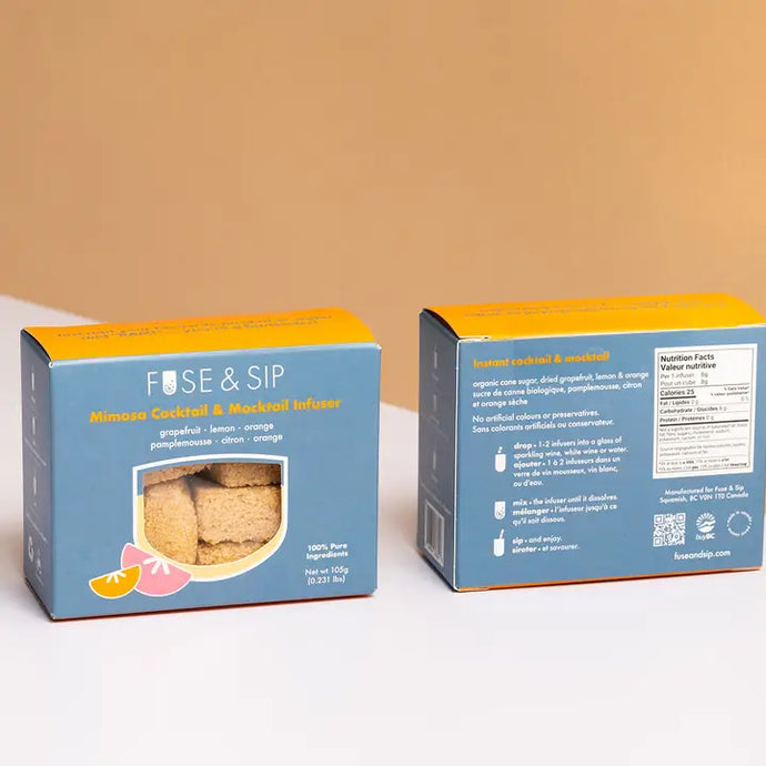 Fuse and Sip 6 Pack Instant Fusion Cube - Mimosa