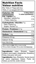 Load image into Gallery viewer, Rhubarb Strawberry Cordial - Frostbites Syrup Co. - 118ml