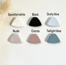 Load image into Gallery viewer, Micro Heart Clay Stud Earrings