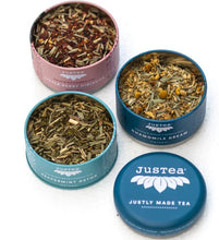 Load image into Gallery viewer, Herbal Tea Trio Tin & Spoon - JusTea