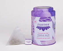 Load image into Gallery viewer, Purple Rain Tea Bag Tin - JusTea