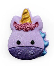 Load image into Gallery viewer, Mini Unicorn Head Bath Bomb