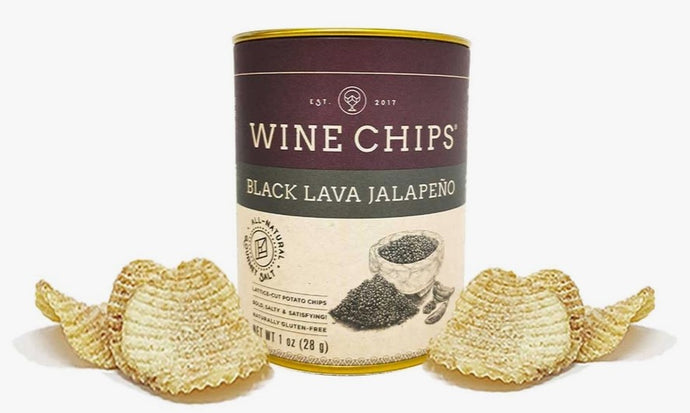 Black Lava Jalapeno Wine Chips - 1oz.