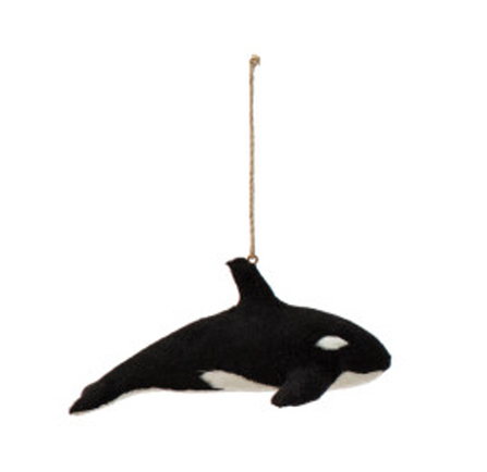 Faux Orca Ornament