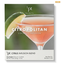 Load image into Gallery viewer, Citropolitan Cocktail Infusion (6 Drinks) - One Part Co.