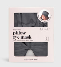Load image into Gallery viewer, The Pillow Eye Mask - Charcoal - Kitsch