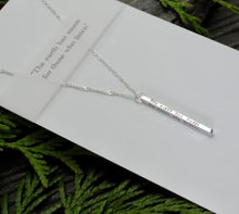 Load image into Gallery viewer, 'The Earth Has Music...' Necklace - Elements Gallery
