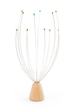 Load image into Gallery viewer, Wooden Standing Head Massager - Kikkerland