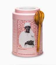 Load image into Gallery viewer, Little Berry Hibiscus Tea Bag Tin & Spoon - JusTea