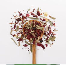 Load image into Gallery viewer, Little Berry Hibiscus Tea Bag Tin & Spoon - JusTea