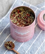 Load image into Gallery viewer, Little Berry Hibiscus Tea Bag Tin & Spoon - JusTea