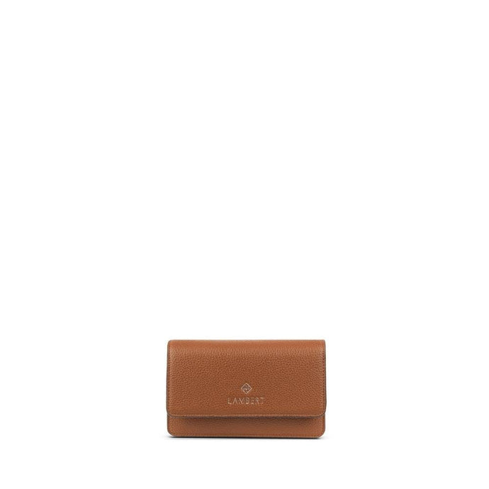 The Tina Wallet with Strap - Affogato Vegan Leather Wallet - Lambert Bags