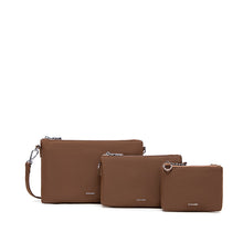 Load image into Gallery viewer, Drea Pouch Set - Espresso