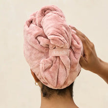 Load image into Gallery viewer, Quick Dry Microfiber Hair Towel - Terracotta Plush - Kitsch