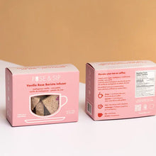 Load image into Gallery viewer, Fuse and Sip Barista Instant Fusion Cube - Vanilla Rose