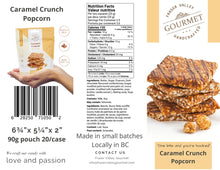Load image into Gallery viewer, Caramel Crunch - Popcorn - Fraser Valley Gourmet