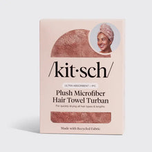Load image into Gallery viewer, Quick Dry Microfiber Hair Towel - Terracotta Plush - Kitsch