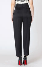 Load image into Gallery viewer, Straight Leg Satin Pants - Black