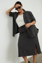 Load image into Gallery viewer, KCnana Liah Skirt - Black Oyster
