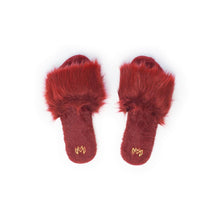 Load image into Gallery viewer, Malvado Slumber Slippers - Merlot