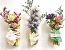 Load image into Gallery viewer, Assorted Floral & Crystal Palo Santo Bundles