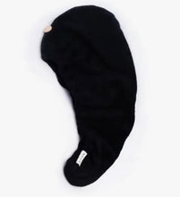 Load image into Gallery viewer, Eco-Friendly Hair Towel - Black - Kitsch