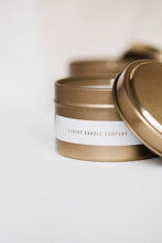 Load image into Gallery viewer, Canvas Candles Gold Tin - Assorted Scents