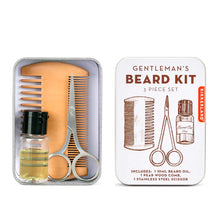Load image into Gallery viewer, Gentleman's Beard Kit in Tin