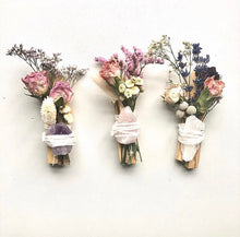 Load image into Gallery viewer, Assorted Floral & Crystal Palo Santo Bundles