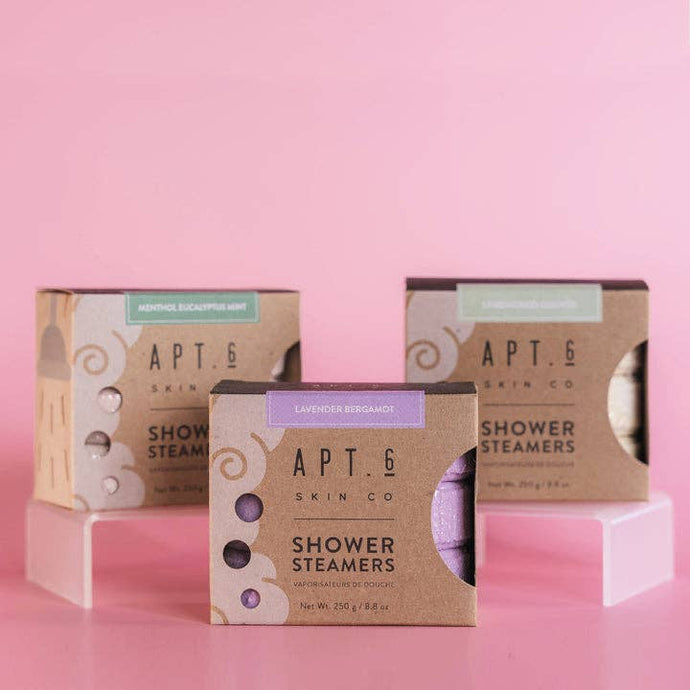Apt. 6. - Shower Steamers 6 Pack - Assorted Scents