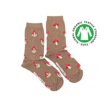 Load image into Gallery viewer, Women's Organic Cotton Mushroom Socks - Friday Sock Co.