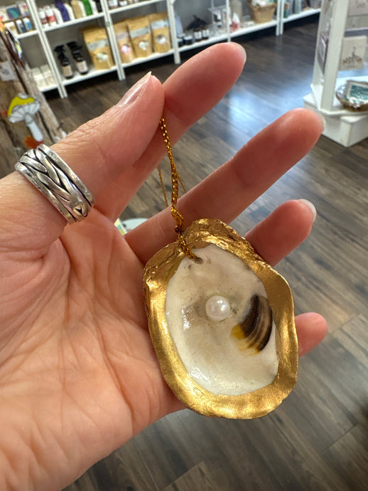 Oyster Shell Ornament