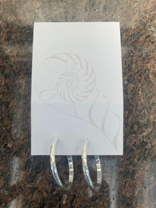 Sterling Silver Hoop Earrings - Elements Gallery