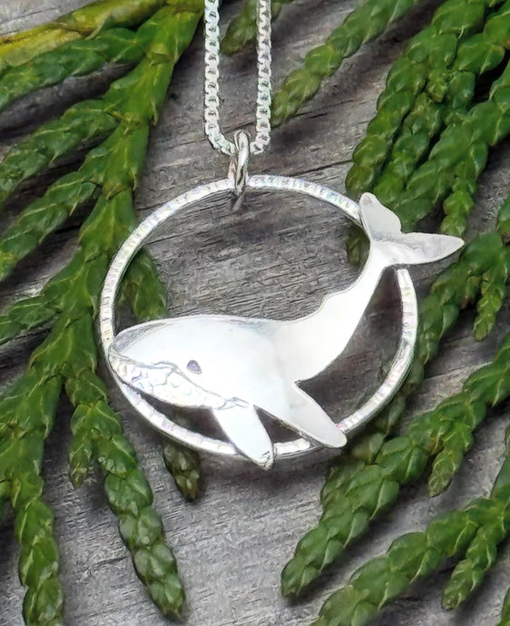 Whale Pendant Necklace - Elements Gallery