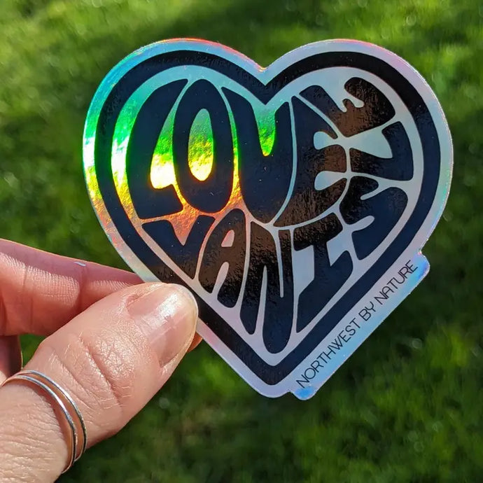 Love Van Isle - Vancouver Island - Sticker