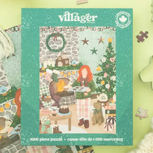 Load image into Gallery viewer, Villager Puzzles 1000 Pieces - Cottage Christmas