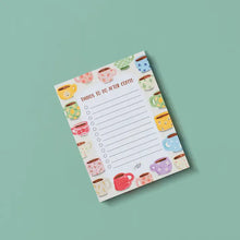 Load image into Gallery viewer, Things To Do After Coffee - Notepad