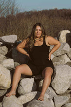 Load image into Gallery viewer, Sporty Crop Tank - Black - Huha