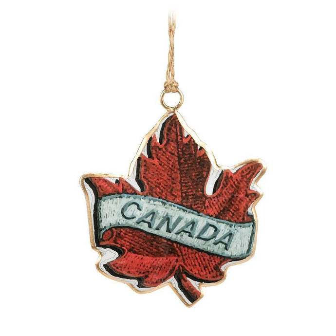 Canada Maple Leaf Ornament