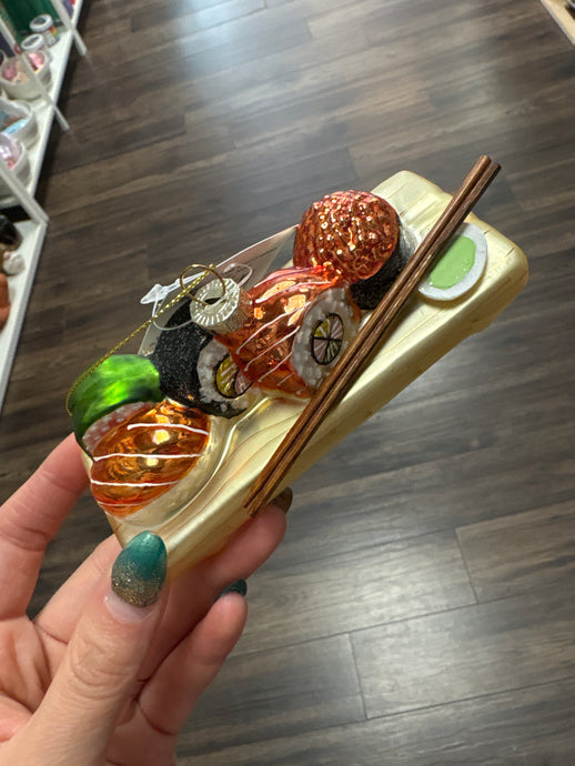 Sushi Tray Ornament