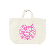 Load image into Gallery viewer, Good Luck Babe Organic Canvas Tote Bag