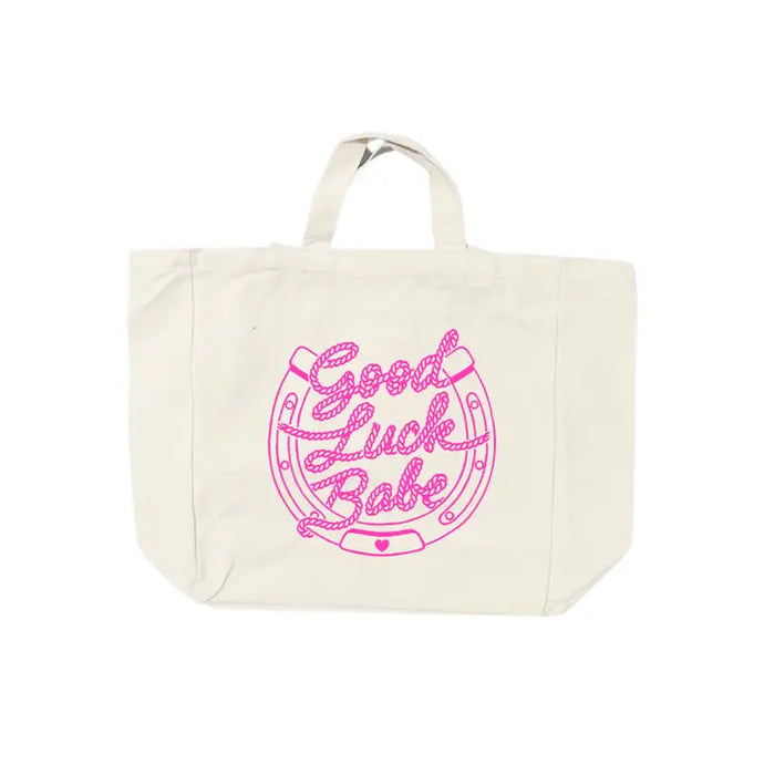 Good Luck Babe Organic Canvas Tote Bag