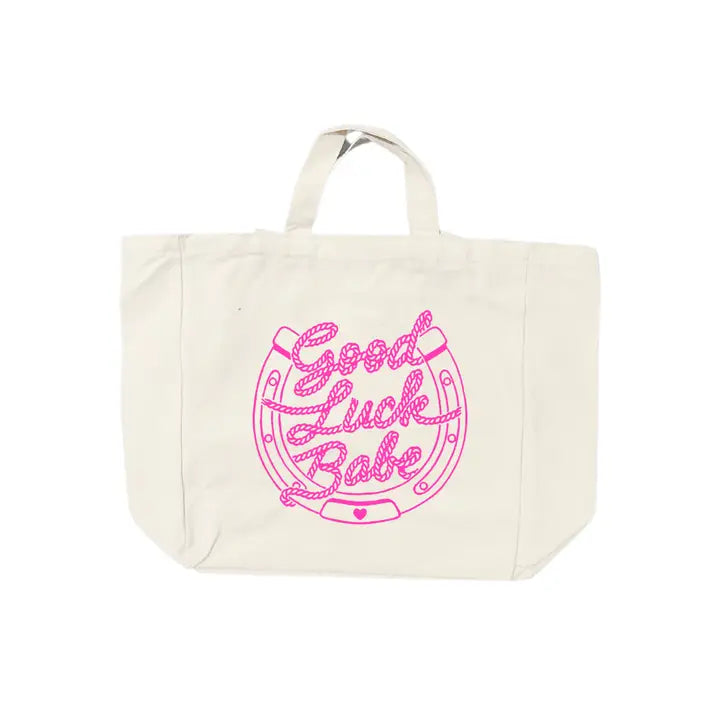 Good Luck Babe Organic Canvas Tote Bag