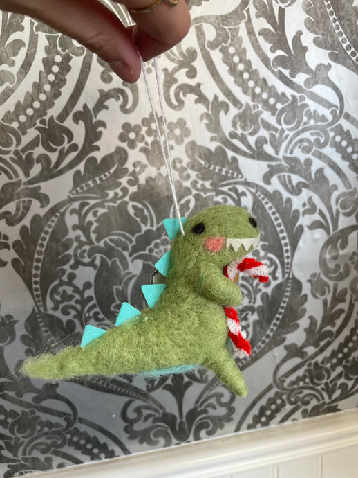 Felt Dinosaur Ornaments