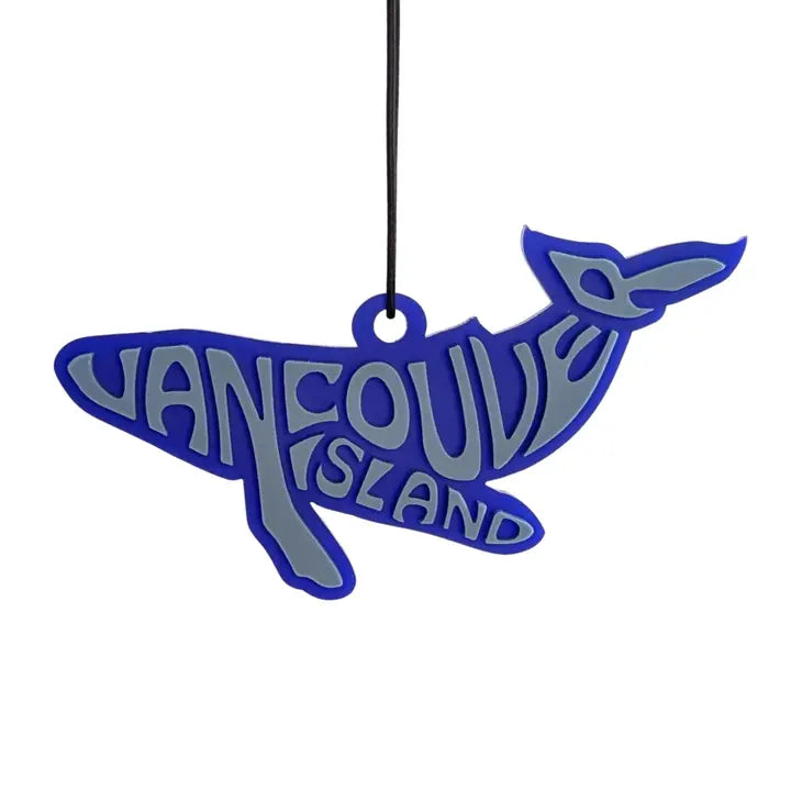 Vancouver Island Humpback Whale Ornament/Mirror Charm