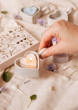 Load image into Gallery viewer, Heart and Glow Tealight Holder